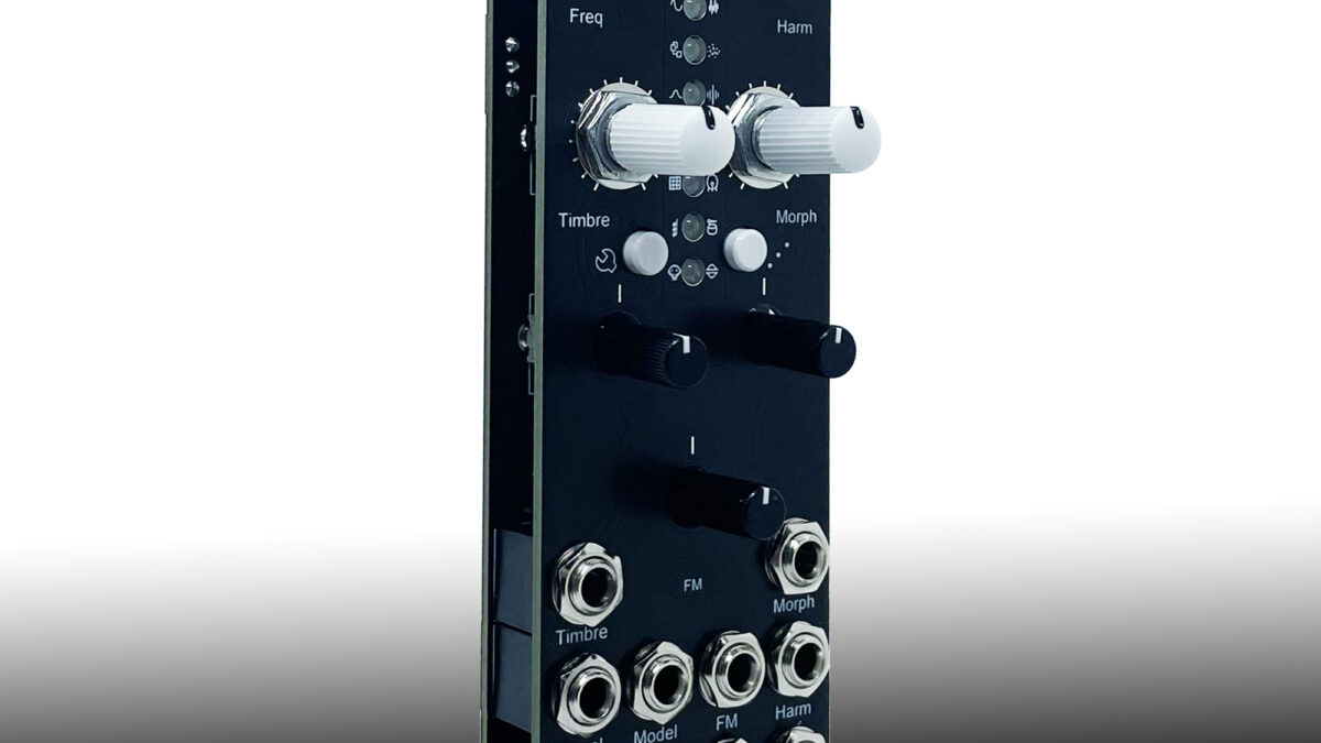 knit モジュラーシンセ uPlaits μplaits Beehive /// Mutable Instruments Eurorack Module /// Plaits