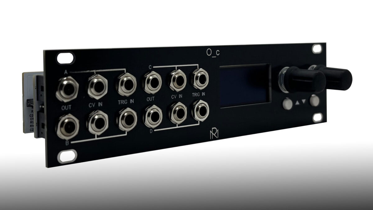 1U Ornament & Crime /// MXMXMX Eurorack Module /// O_c T4.0