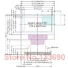 0.96 inch 30PIN White Colour OLED Screen SSD1306 Driver Parallel 3/4-Wire SPI Serial I2C IIC Port UG-2864HSWEG01