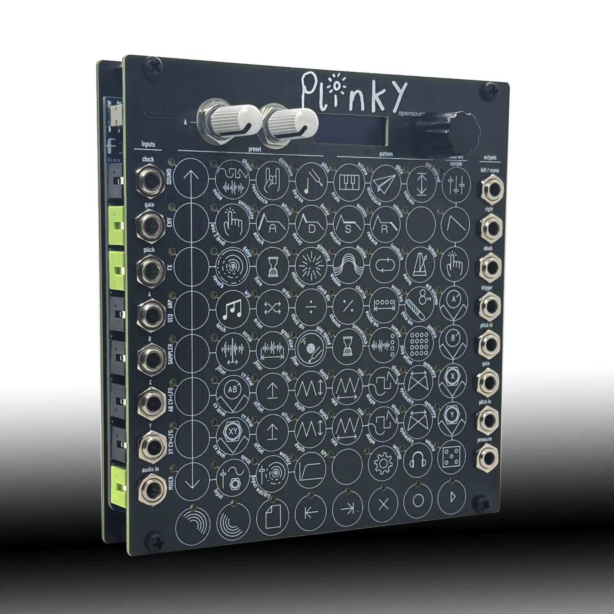 Plinky V3 8-Voice Polyphonic Touch Synthesiser (24HP