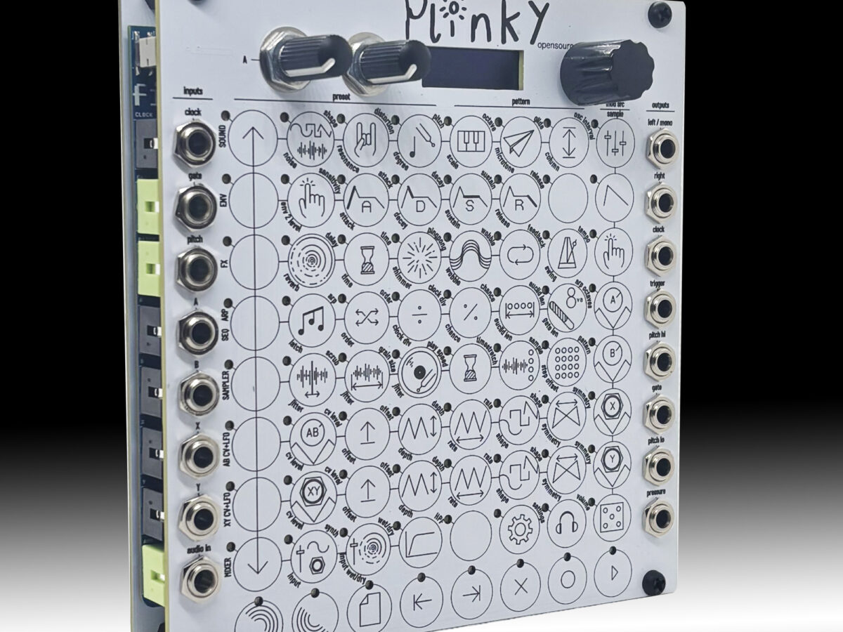 Plinky V3 8-Voice Polyphonic Touch Synthesiser (24HP