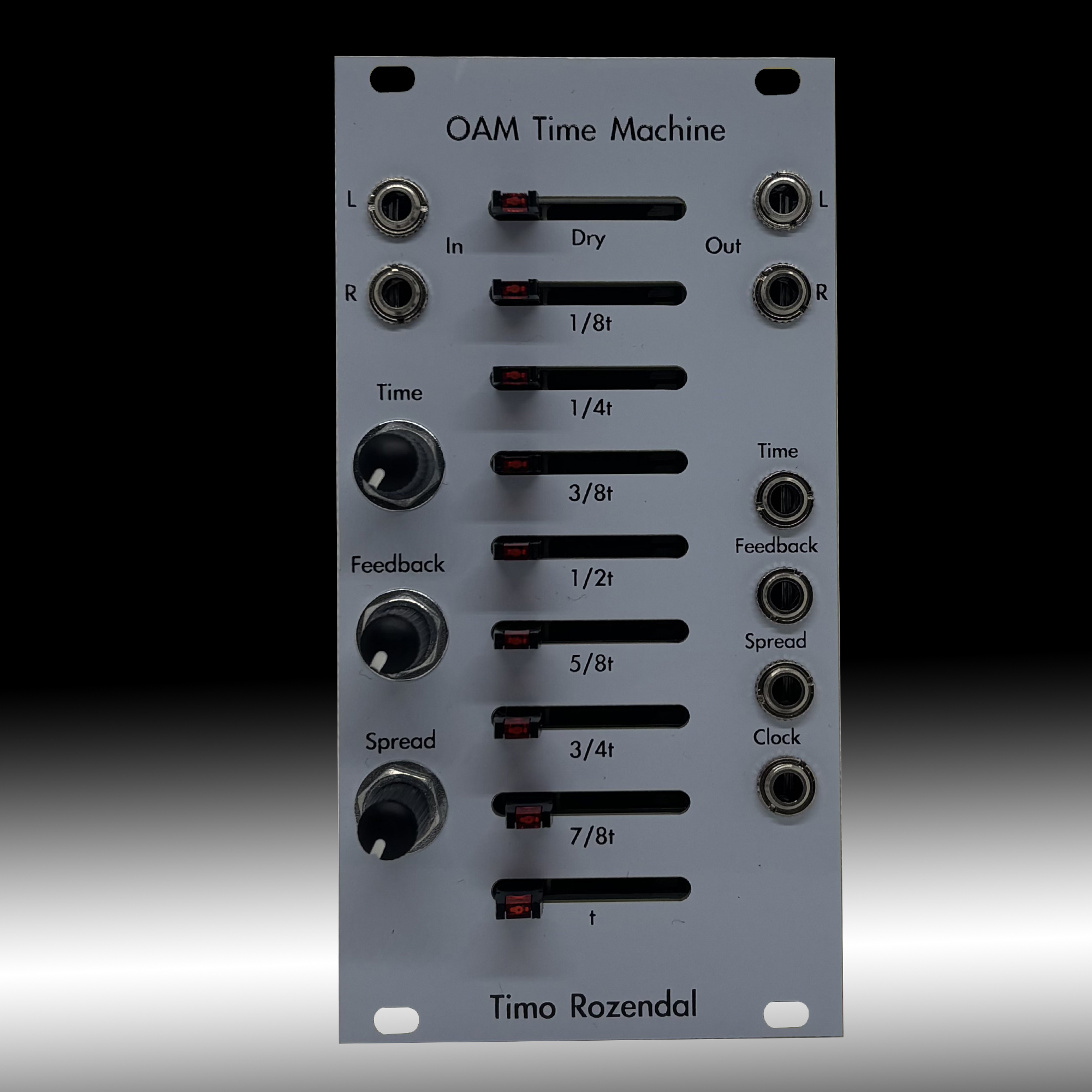 OAM Time Maschine /// Olivia Artz Modular Eurorack /// White Panel - Image 2