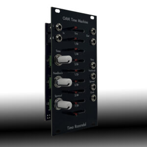 OAM Time Maschine /// Olivia Artz Modular Eurorack /// Black/White
